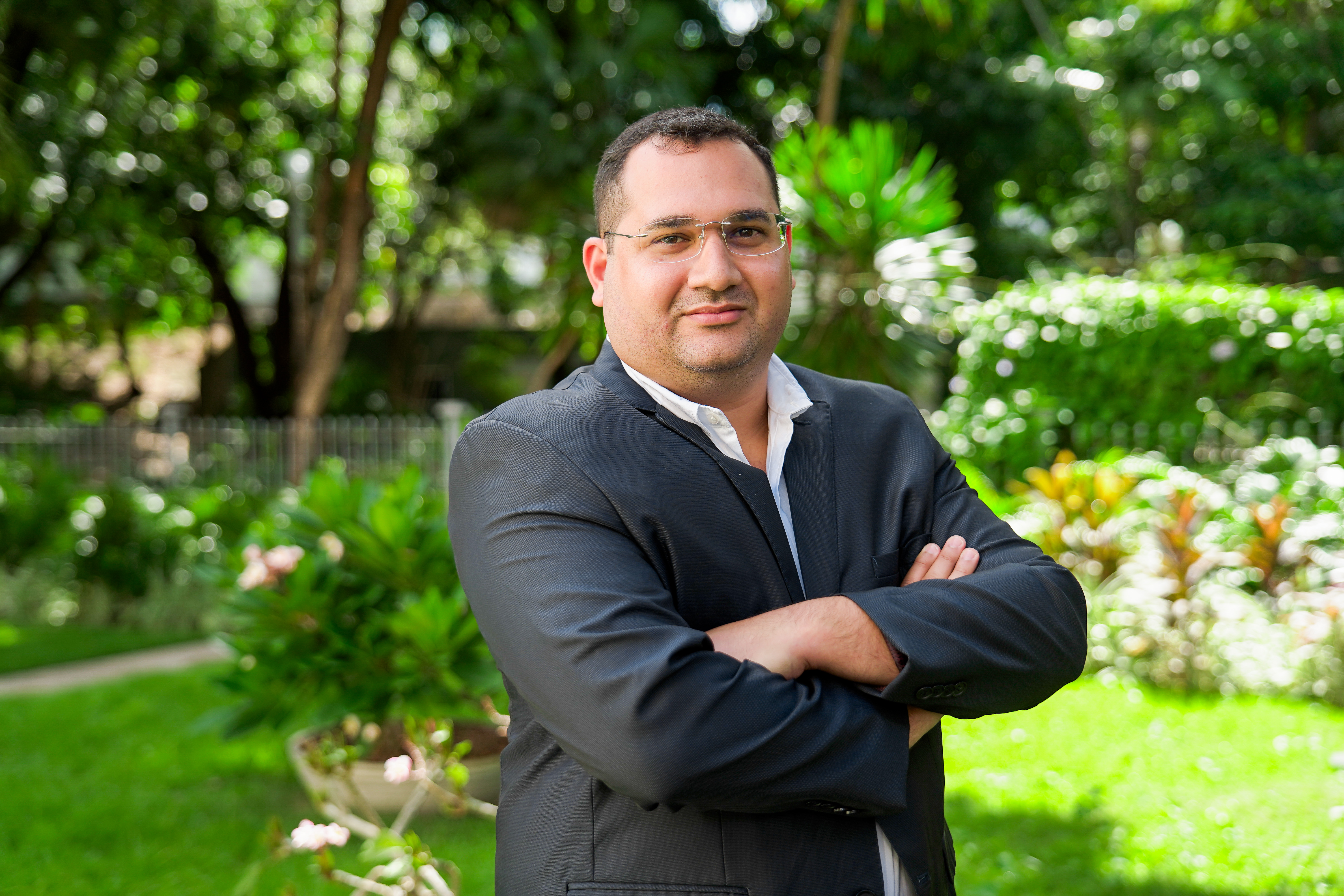 Lucas Carvalho posa para a foto